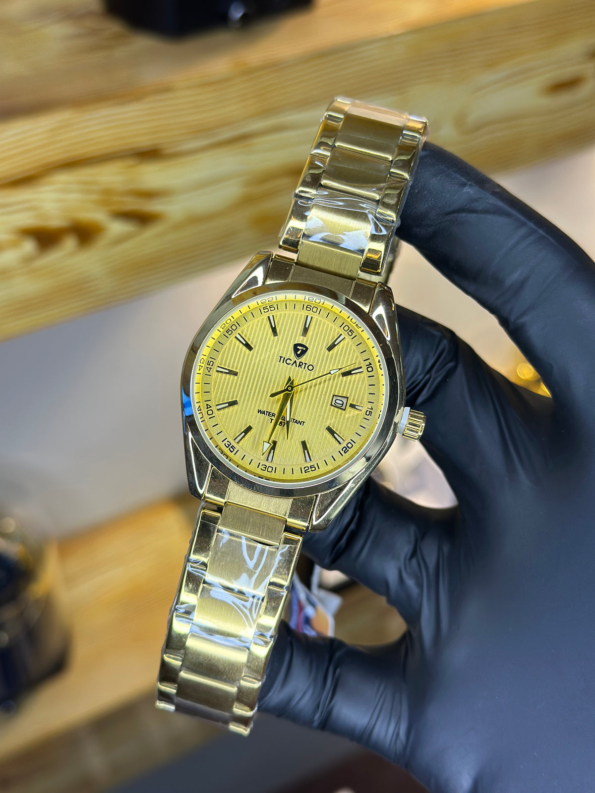 TICARTO T-2876A Classic Steel Watch